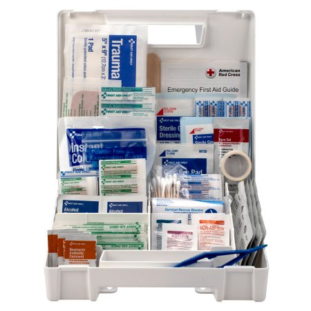 Picture of First Aid Kit First Aid Only® White Plastic CaseFAO-134