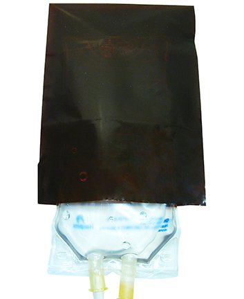 Picture of Training IV Bag Cover Amber IV Bag Covers 50/100/250 mL9203AB