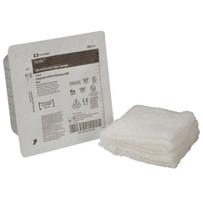 Picture of Antimicrobial Gauze Sponge Kerlix™ AMD Gauze / PHMB 12-Ply 6 X 6-3/4 Inch Rectangle Sterile6662
