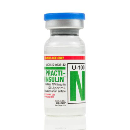 Picture of Clinical Training Medication Practi-NPH Insulin™ 10 mL Vial Distilled Water Liquid9405NPH