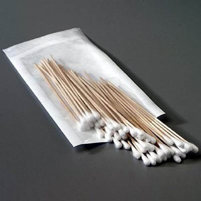 Picture of Swabstick Cotton Tip Wood Shaft 3 Inch Sterile 10 per Pack96-1666