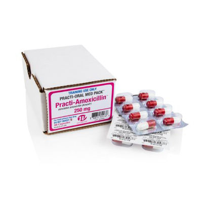 Picture of Clinical Training Medication Practi-Amoxicillin™ Oral Med 250 mL per Dose Blister Pack Capsule620AX