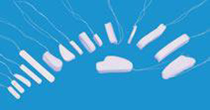 Picture of Nasal Packing PVA Material Non-impregnated Large 1.5 X 2 X 8 cm 10 Count Sterile22-60402