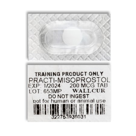 Picture of Clinical Training Medication Practi-Misoprostol™ 200 mcg Blister Pack Scored Tablet653MP