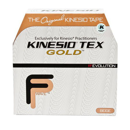 Picture of Kinesiology Tape Kinesio® Tex Gold™ FP Water Resistant Cotton 2 Inch X 34 Yard Beige NonSterileGKT-14125