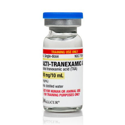 Picture of Clinical Training Medication Practi-Tranexamic Acid™ 10 mL Vial Distilled Water Liquid490TA