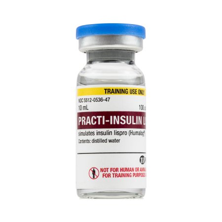 Picture of Clinical Training Medication Practi-Humlg (Lispro) Insulin™ 10 mL Vial Distilled Water Liquid452HMG