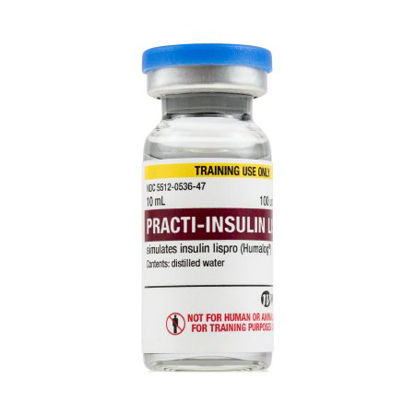 Picture of Clinical Training Medication Practi-Humlg (Lispro) Insulin™ 10 mL Vial Distilled Water Liquid452HMG