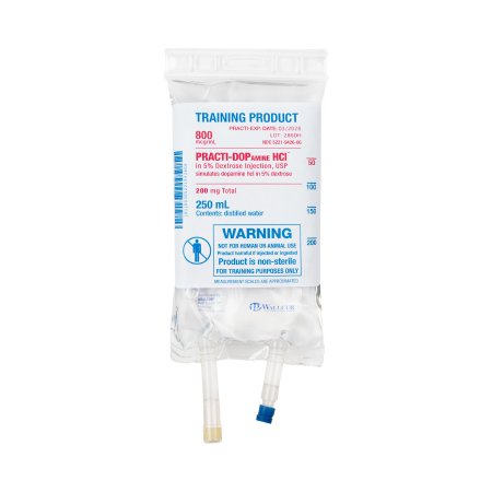 Picture of Clinical Training Medication Practi-Dopamine HCL in 5% Dextrose™ 250 mL I.V. Bag Distilled Water Liquid286DH