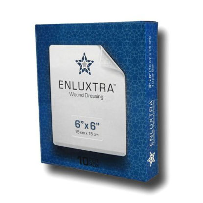 Picture of Super Absorbent Dressing Enluxtra™ Humifiber Polymer 6 X 6 Inch SterileAWD-5-1515-5