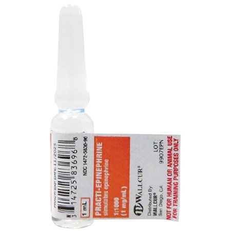 Picture of Training Medication Peel-N-Stick Labels Practi-Epinephrine™9907EPN
