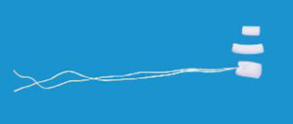 Picture of Surgical Ear Wick PVA (Polyvinyl Acetal) 9 X 15 mm 20 Count Box Sterile22-60108