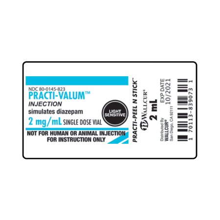 Picture of Training Medication Peel-N-Stick Labels Practi-Valum™9924VLM