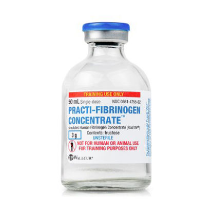 Picture of Clinical Training Medication Practi-Meperidine™ 1 mL Vial Distilled Water Liquid488FC