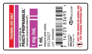 Picture of Training Medication Peel-N-Stick Labels Practi-Propranolol™9906NDE
