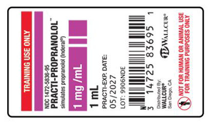 Picture of Training Medication Peel-N-Stick Labels Practi-Propranolol™9906NDE