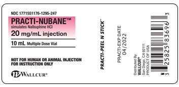Picture of Training Medication Peel-N-Stick Labels Practi-Nubane™9930NBN