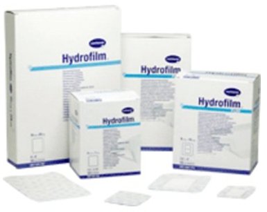 Picture of Transparent Film Dressing Hydrofilm® Rectangle 2-2/5 X 2-3/4 Inch 4 Tab Delivery Without Label Sterile685755