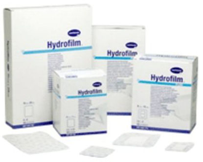 Picture of Transparent Film Dressing Hydrofilm® Rectangle 2-2/5 X 2-3/4 Inch 4 Tab Delivery Without Label Sterile685755