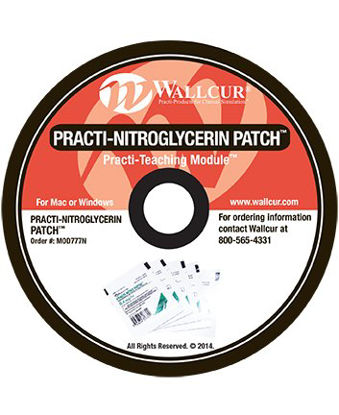 Picture of PRACTI-NITROGLYCERIN, PATCH TEACHING MODULE D/SMOD777N