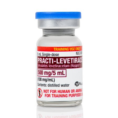 Picture of Clinical Training Medication Practi-Levetiracetam™ 5 mL Vial Distilled Water Liquid110LV