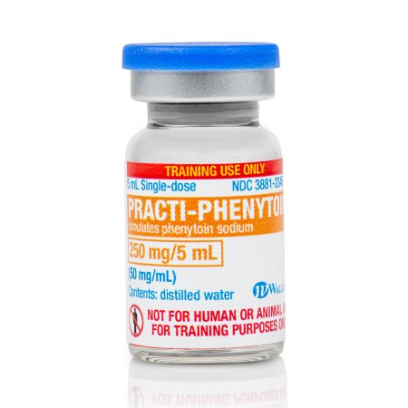 Picture of Clinical Training Medicatin Practi-Phenytoin™ 5 mL Vial Distilled Water Liquid124PY