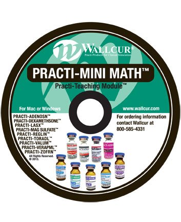 Picture of Instructional CD Wallcur® Practi-Mini Math™ ModuleMMV4000