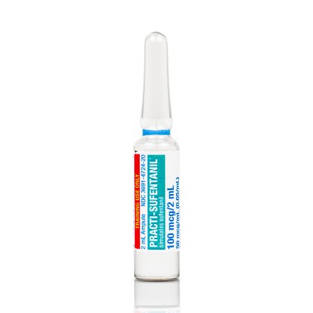 Picture of Clinical Training Medication Practi-Sufentanil™ 2 mL Ampule Distilled Water Liquid103SF