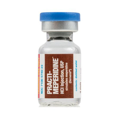 Picture of Clinical Training Medication Practi-Meperidine™ 1 mL Vial Distilled Water Liquid484MP