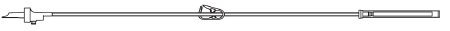 Picture of Cysto-Bladder Irrigation Set PIC™ 0.188 Inch ID 80 Inch 1 Lead PlasticV4500