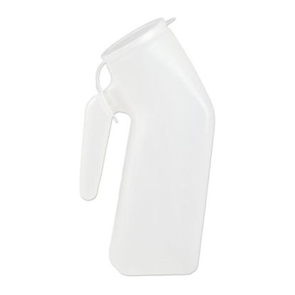 Picture of Male Urinal Medegen 1 Quart / 946 mL With Closure Single Patient UseH140D-01