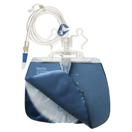 Picture of Urinary Drain Bag Fig Leaf™ Anti-Reflux Valve Sterile 2000 mL Vinyl10270