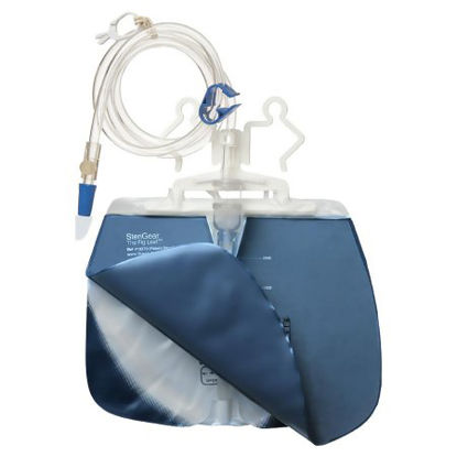Picture of Urinary Drain Bag Fig Leaf™ Anti-Reflux Valve Sterile 2000 mL Vinyl10270