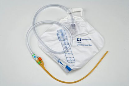 Picture of Indwelling Catheter Tray Kenguard™ Foley 16 Fr. 5 cc Balloon Latex3716