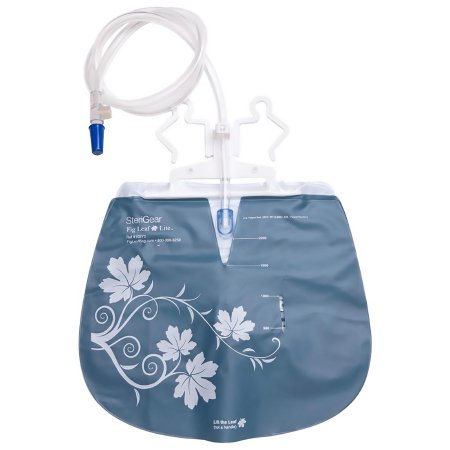 Picture of Urinary Drain Bag Fig Leaf™ Lite Anti-Reflux Valve Sterile 2000 mL Vinyl10273