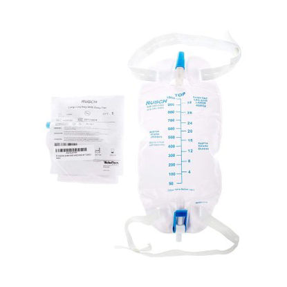 Picture of Urinary Leg Bag Easy Tap™ Anti-Reflux Valve Sterile Fluid Path 950 mL Vinyl452932