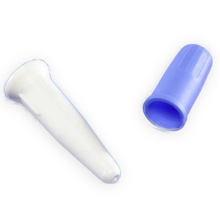 Picture of Catheter Plug Curity™ Sterile, White Plug, Blue Cap, Plastic1600-