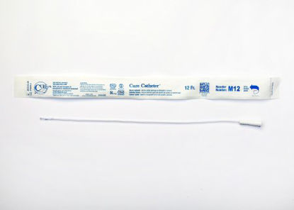 Picture of Urethral Catheter Cure Catheter™ Straight Tip Uncoated PVC 12 Fr. 16 InchM12