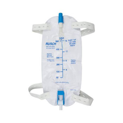 Picture of Urinary Leg Bag Easy Tap™ Anti-Reflux Valve Sterile Fluid Path 19 oz. Vinyl452919