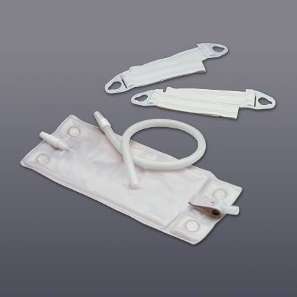 Picture of Urinary Leg Bag Anti-Reflux Valve Sterile Fluid Path 900 mL Vinyl9349