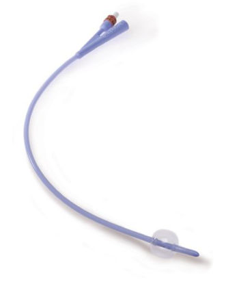 Picture of Foley Catheter Dover™ 2-Way Standard Tip 5 cc Balloon 16 Fr. Silicone8887605163