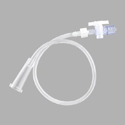 Picture of Connecting Tube Cook® 14 Fr. X 30 cm L, With Stopcock, Drainage Bag ConnectorG02278