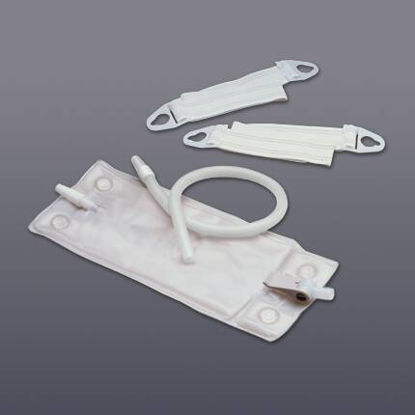 Picture of Urinary Leg Bag Anti-Reflux Valve Sterile Fluid Path 19 oz. Vinyl9348