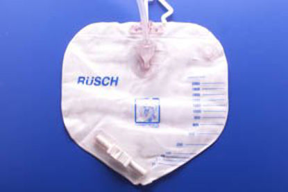 Picture of Urinary Drain Bag Rusch® Premium Anti-Reflux Valve Sterile 2000 mL Vinyl390000