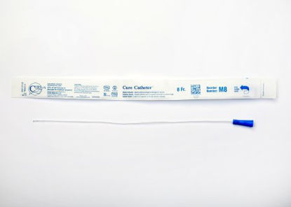 Picture of Urethral Catheter Cure Catheter™ Straight Tip Uncoated PVC 8 Fr. 16 InchM8