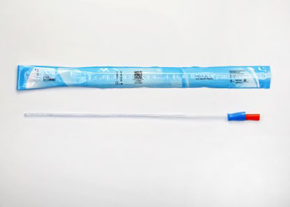 Picture of Urethral Catheter Cure Ultra® Straight Tip Lubricated PVC 16 Fr. 16 InchULTRA M16