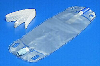 Picture of Urinary Leg Bag Dover™ Anti-Reflux Valve NonSterile 500 mL Vinyl3433-