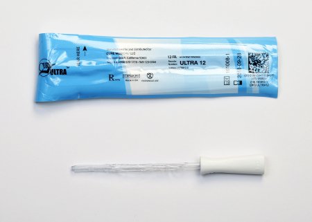 Picture of Urethral Catheter Cure Ultra® Straight Tip Lubricated PVC 12 Fr. 6 InchULTRA12