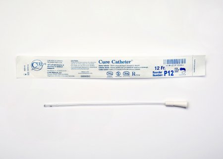 Picture of Urethral Catheter Cure Catheter™ Straight Tip Uncoated PVC 12 Fr. 10 InchP12