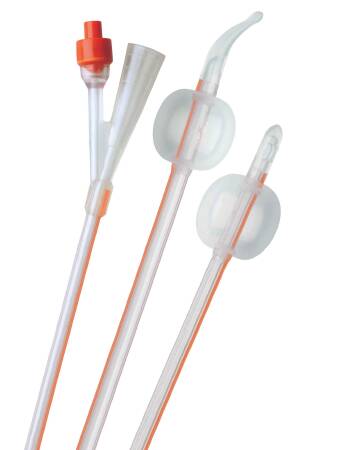 Picture of Foley Catheter Cysto-Care® 2-Way Standard Tip 3 cc Balloon 10 Fr. SiliconeAA6110